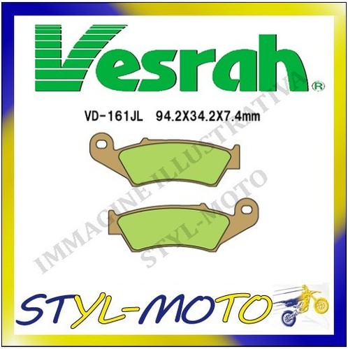 161jl pastiglie anteriori - vd-161jl,